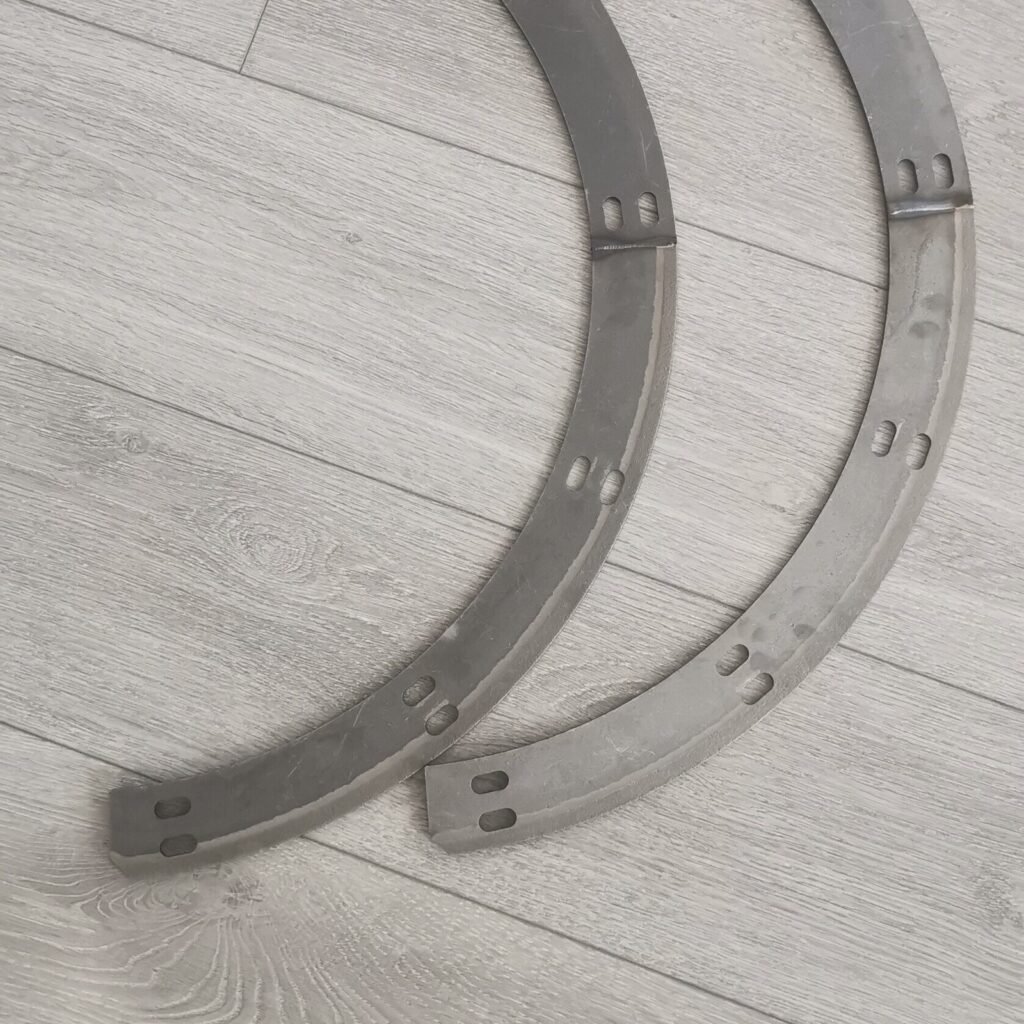Auger Flighting Plates - LEVON Machinery